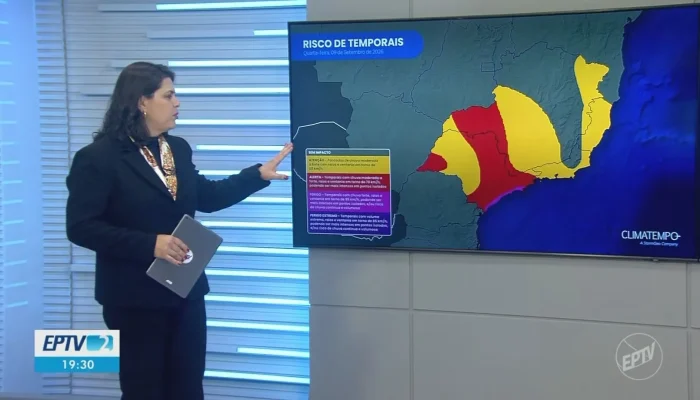 Sul de Minas entra em alerta meteorológico com risco de temporais nesta quarta-feira