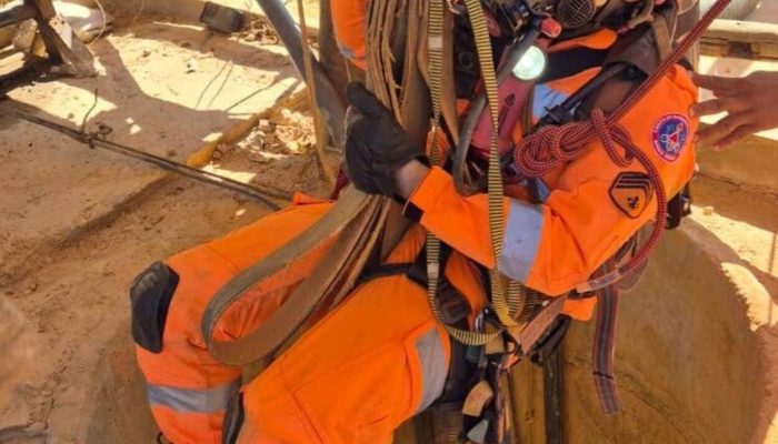 Tragédia em Bocaiuva: operador perde a vida em queda de 65 metros em cisterna de mineradora