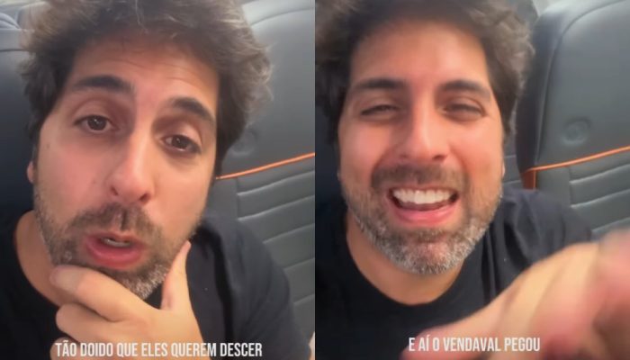 Voo desviado por ventania no Rio deixa passageiros retidos em aeronave