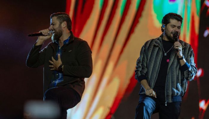 Zé Neto e Cristiano comandam a grade de shows deste sábado no Camaru 2026 em Uberlândia